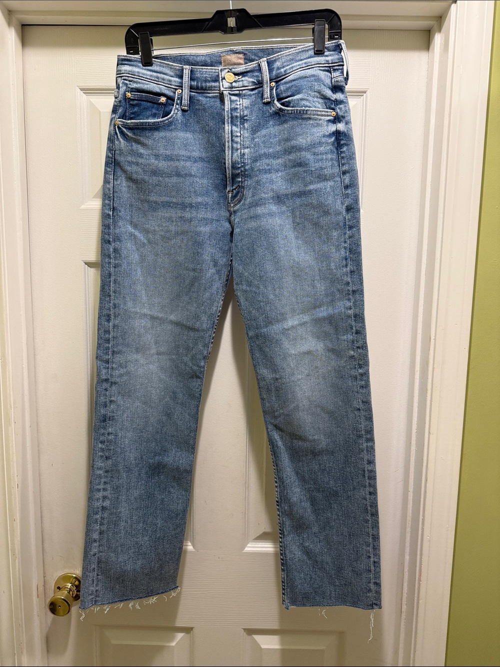 Mother Jeans - The Tomcat Ankle Fray - On the Road - size 30
